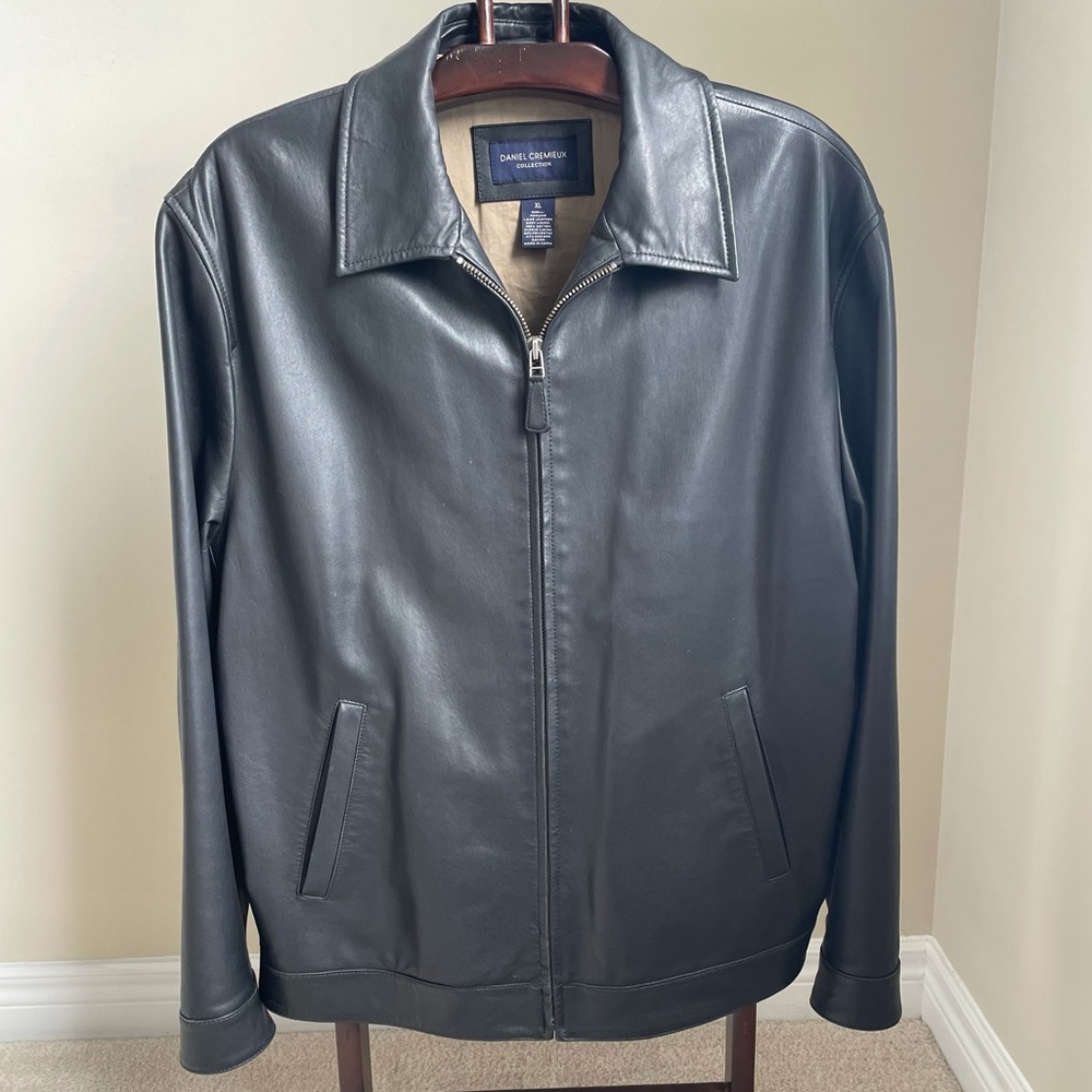 Daniel Cremieux Collection Leather Jacket